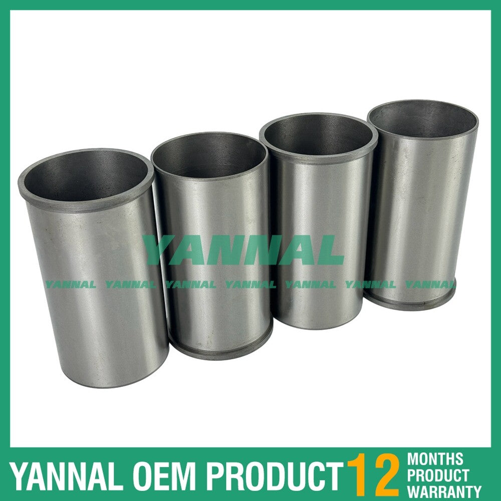 4-piece cylinder liner, grade 2, suitable for Isuzu 4JB1 and 4JB1T engines, for Mustang and .