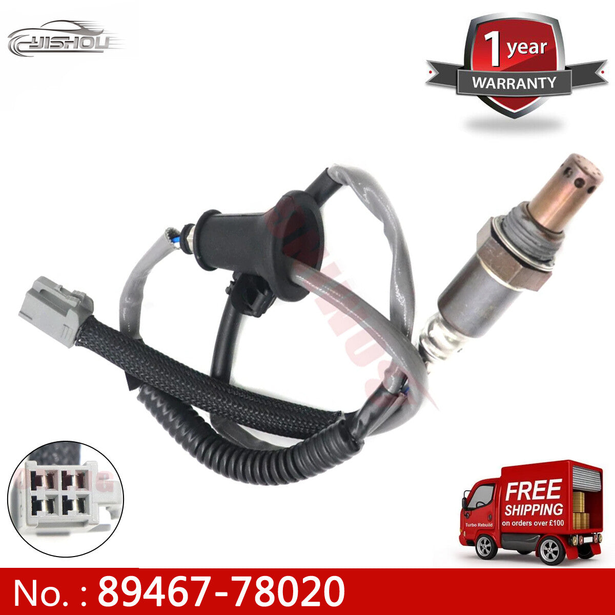 Oxygen (O2) Lambda sensor 89467-78020 for Lexus NX200 AZ10 3ZR-FAE 2019-2021 new