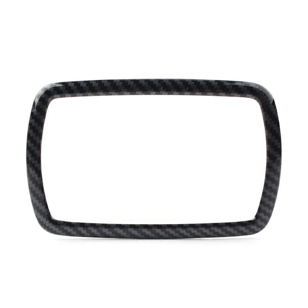 Carbon Fiber Inner Rear Reading Lights Lamp Cover Trim for Honda for Civic 2016-20