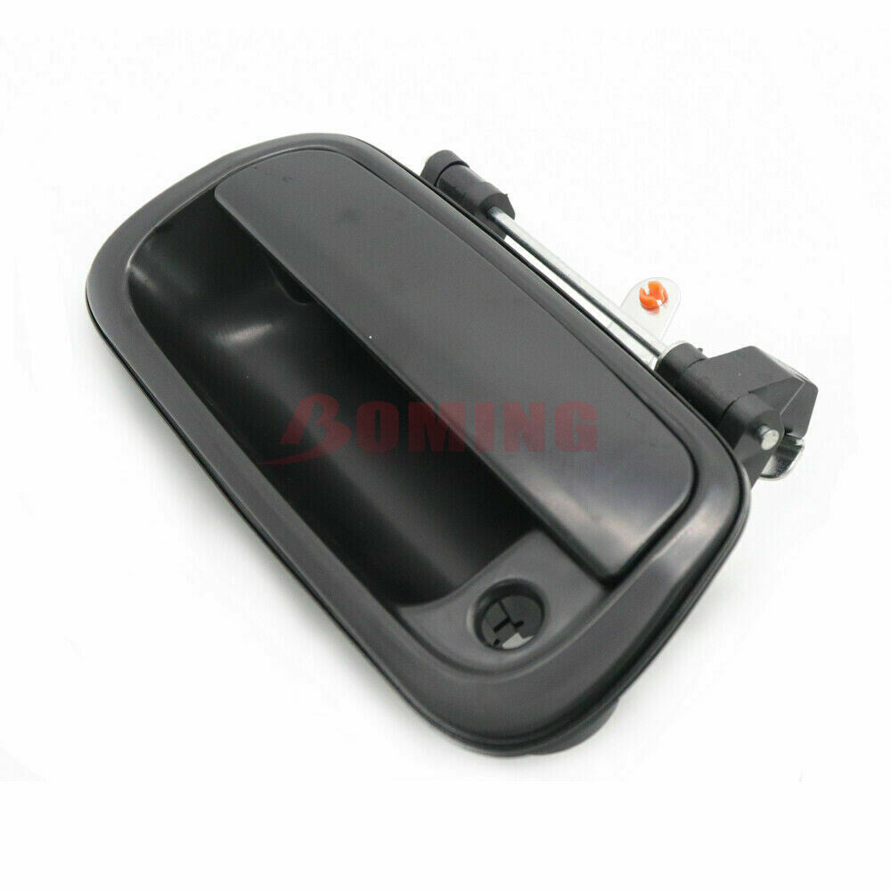 1PC Black Tail Gate Tailgate Handle Texture for Toyota Tundra Pickup Truck US Q