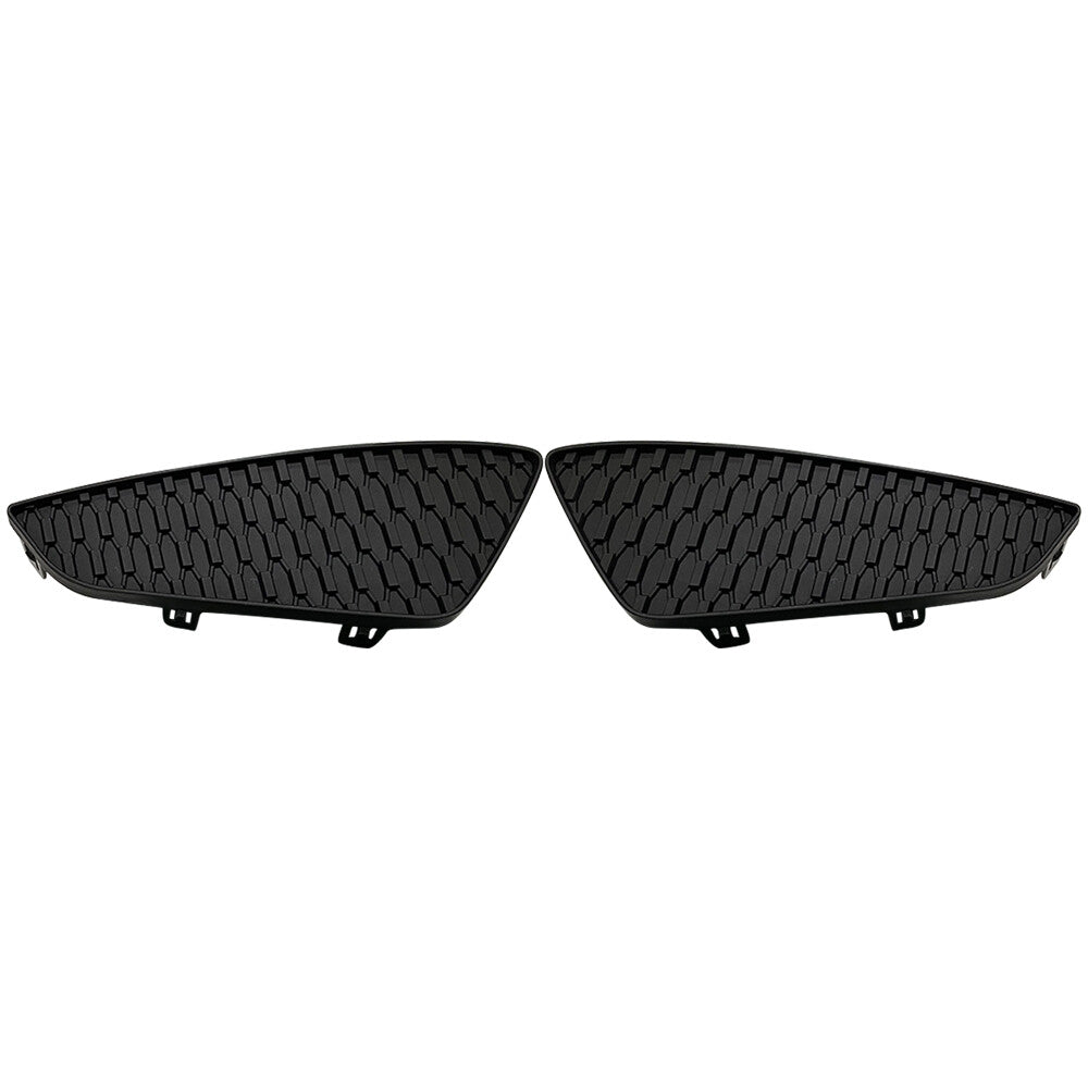 2Pcs Front LHRH Bumper Grille Cover Sealed Cap Black fits for Toyota for Sienna SE 2021 Q