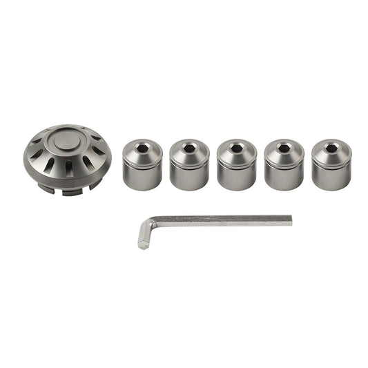 Gray Front Hubcap Screw Wheel Hub Cover For Vespa Primavera/Sprint 150 13-21 Q