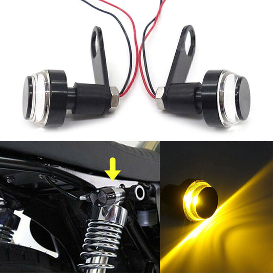 Motorcycle Turn Signal Light Rear Shock Bracket Relocater Holder For Cafe Racer