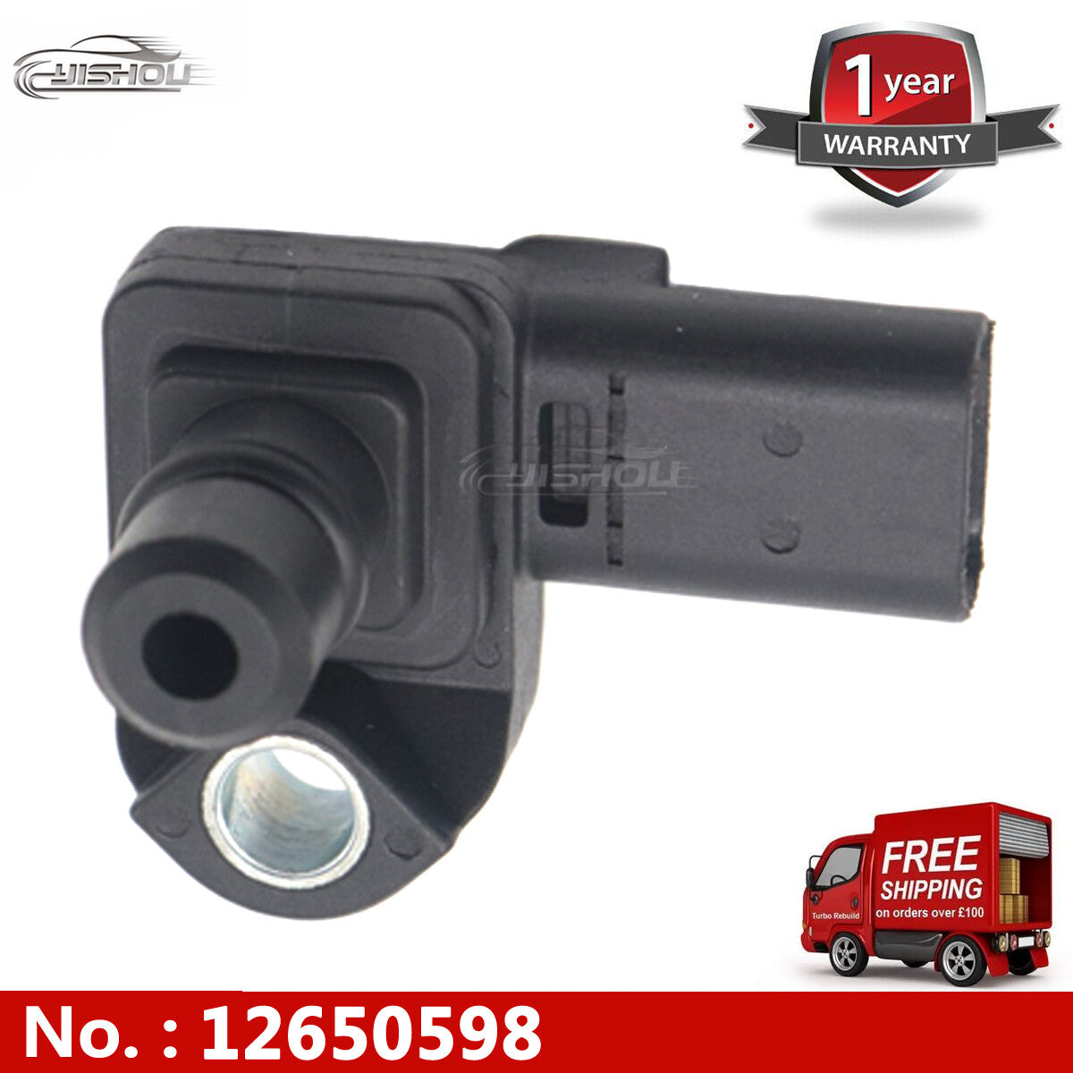 The all-new MAP manifold pressure sensor is compatible with for Chevrolet CT5, Malibu, and for Cadillac CT6. (12650598)
