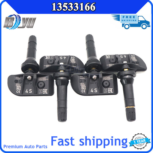 Silverado 1500 #13533166 X4 4PX Tire Sensor TPMS for 2022, 2023, and 2024. v