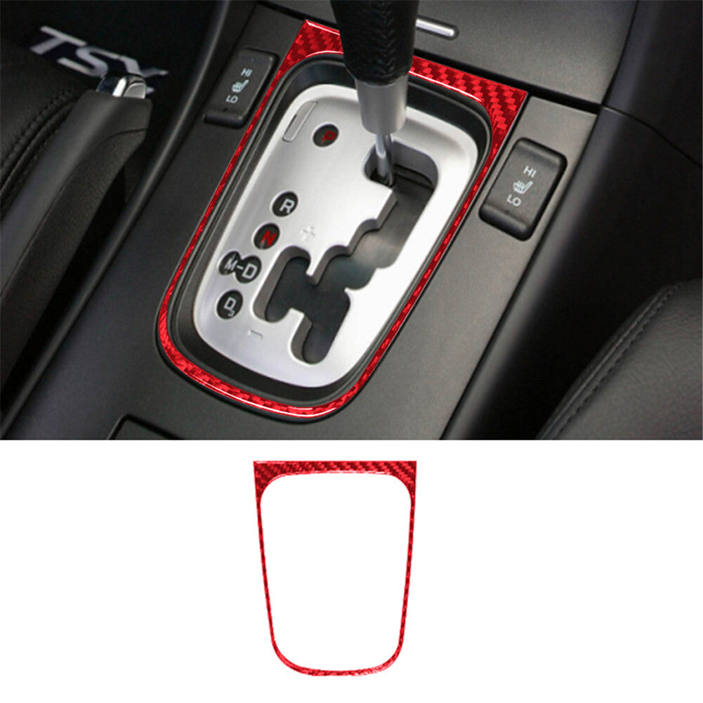 4Pcs Door Handle Frame Panel Trim Cover Carbon Fiber for Jaguar XF 2009-2011 v