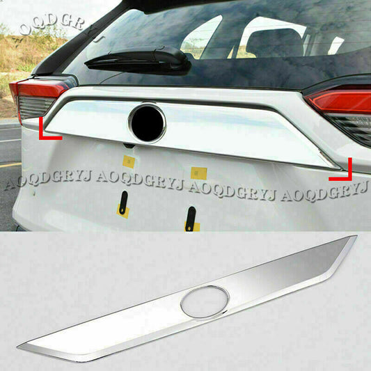 Chrome Accessories Rear Trunk Lid Cover Trim ABS for Toyota RAV4 2019-2022 2023