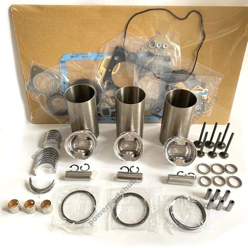 Overhaul Rebuild Kit for Kubota Engine D1463 Tractor GL23 GL25 GT-23 KL23 KL25