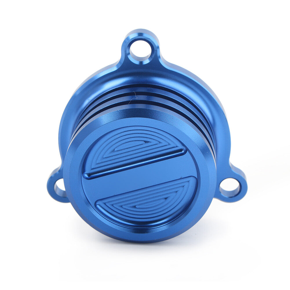 Engine Oil Filter Cap Cover Guard Aluminum for Yamaha XMAX 250 ABS 300 400 Blue