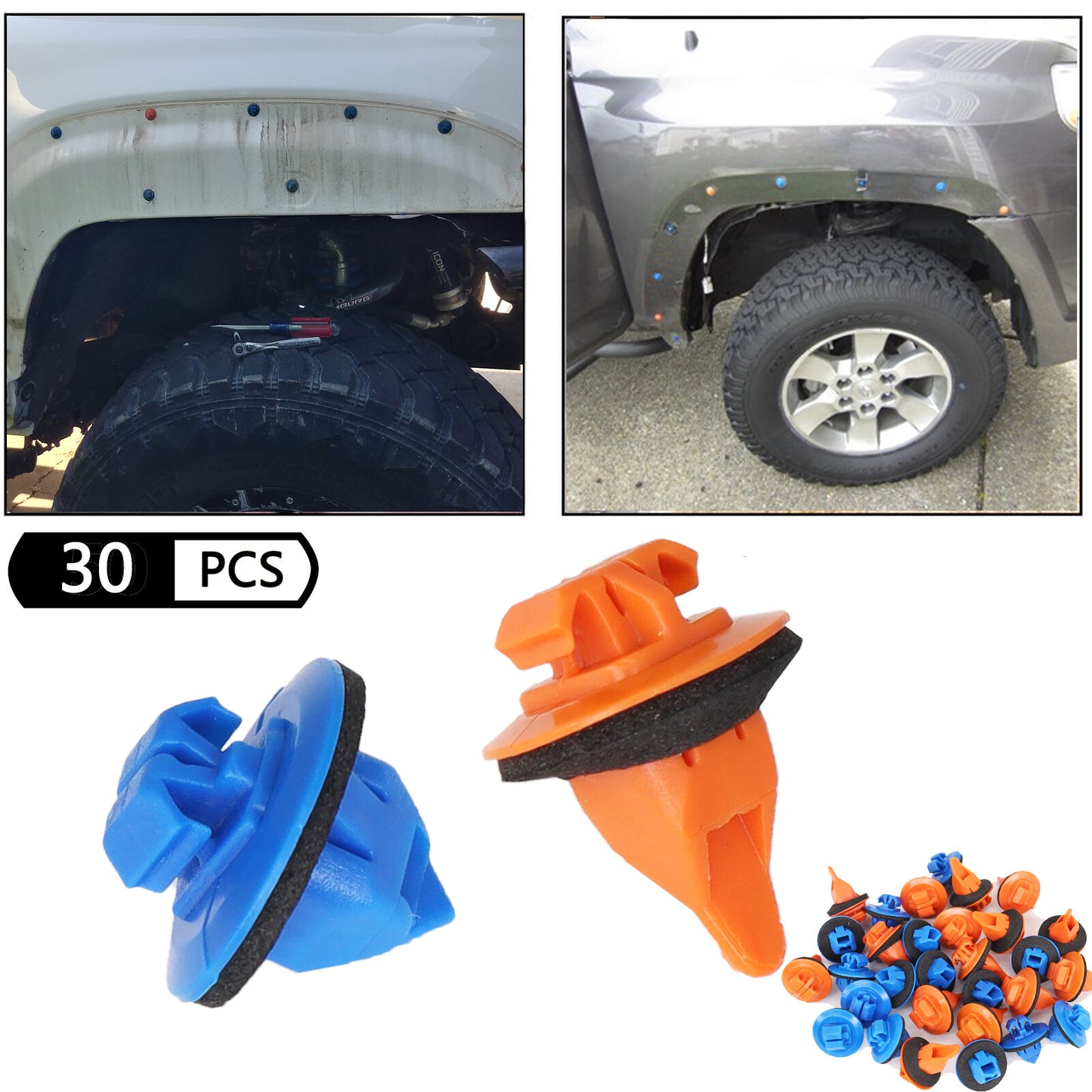 Fender Flare Retainer Clip for Toyota Tacoma 2005-2015 75495-35010 75397-35010