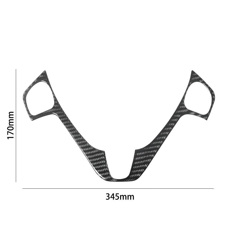 Carbon Fiber Speedometer Surround Frame Trim Cover for KIA Sedona 2015-2016 v