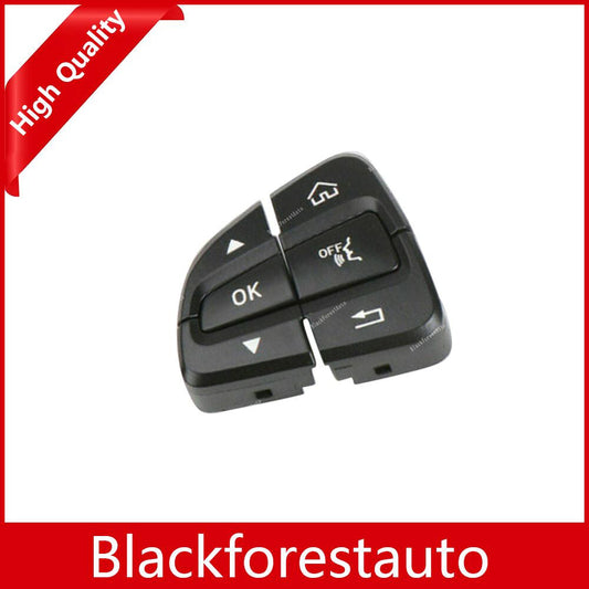 Left Auto ABS Steering Wheel Switch Button Cover Repair Kit for Benz GLC Left Q