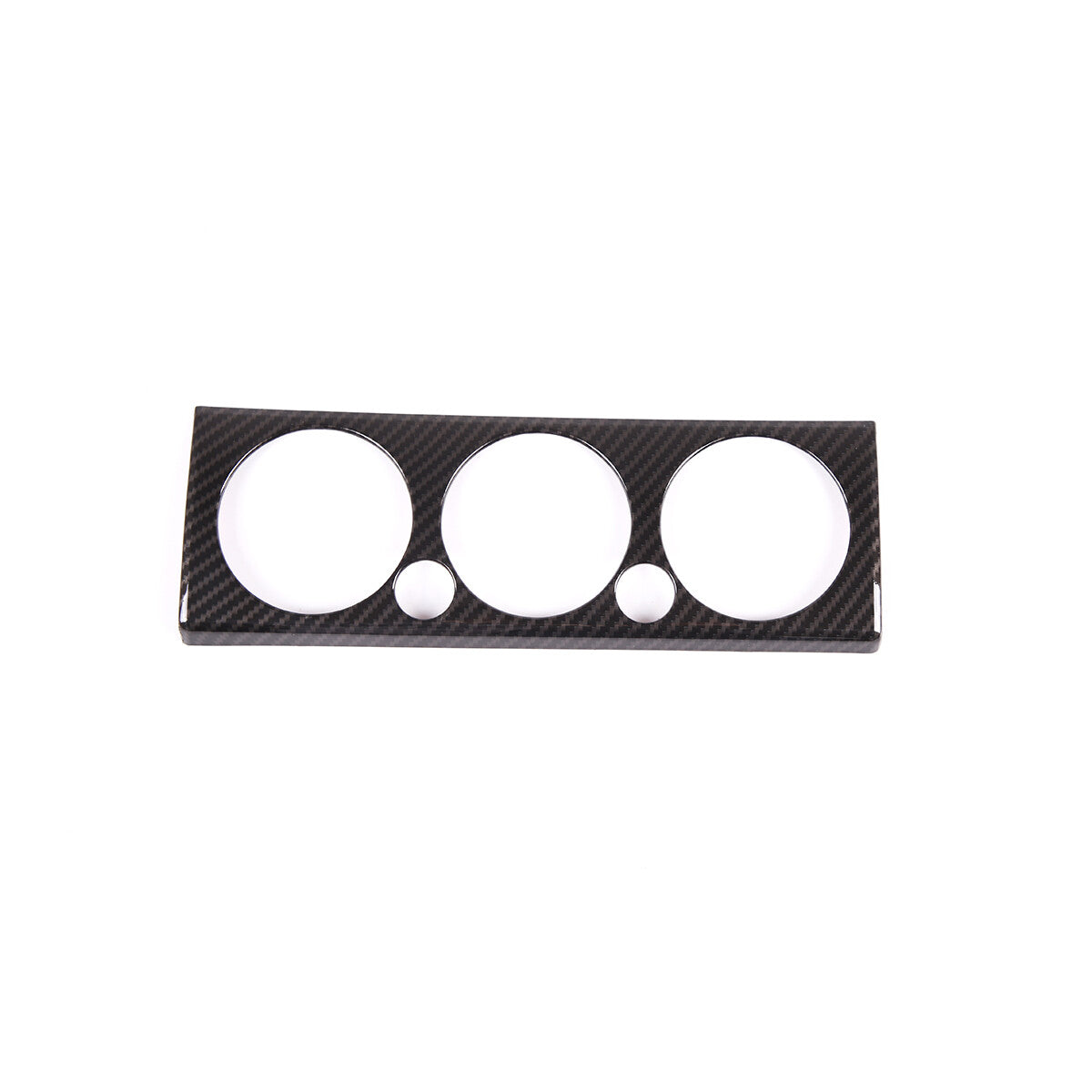 ABS carbon fiber steering wheel button frame decoration suitable for Corvette C6 2005-2013- v