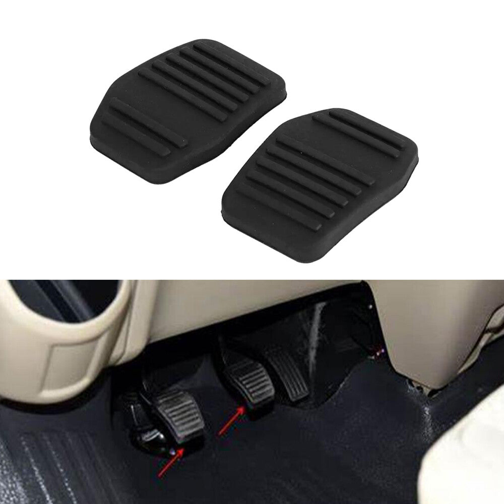 2Pcs 6789917 Rubber Pedal Clutch Brake Pad Cover for Ford Focus Mondeo Transmit Q