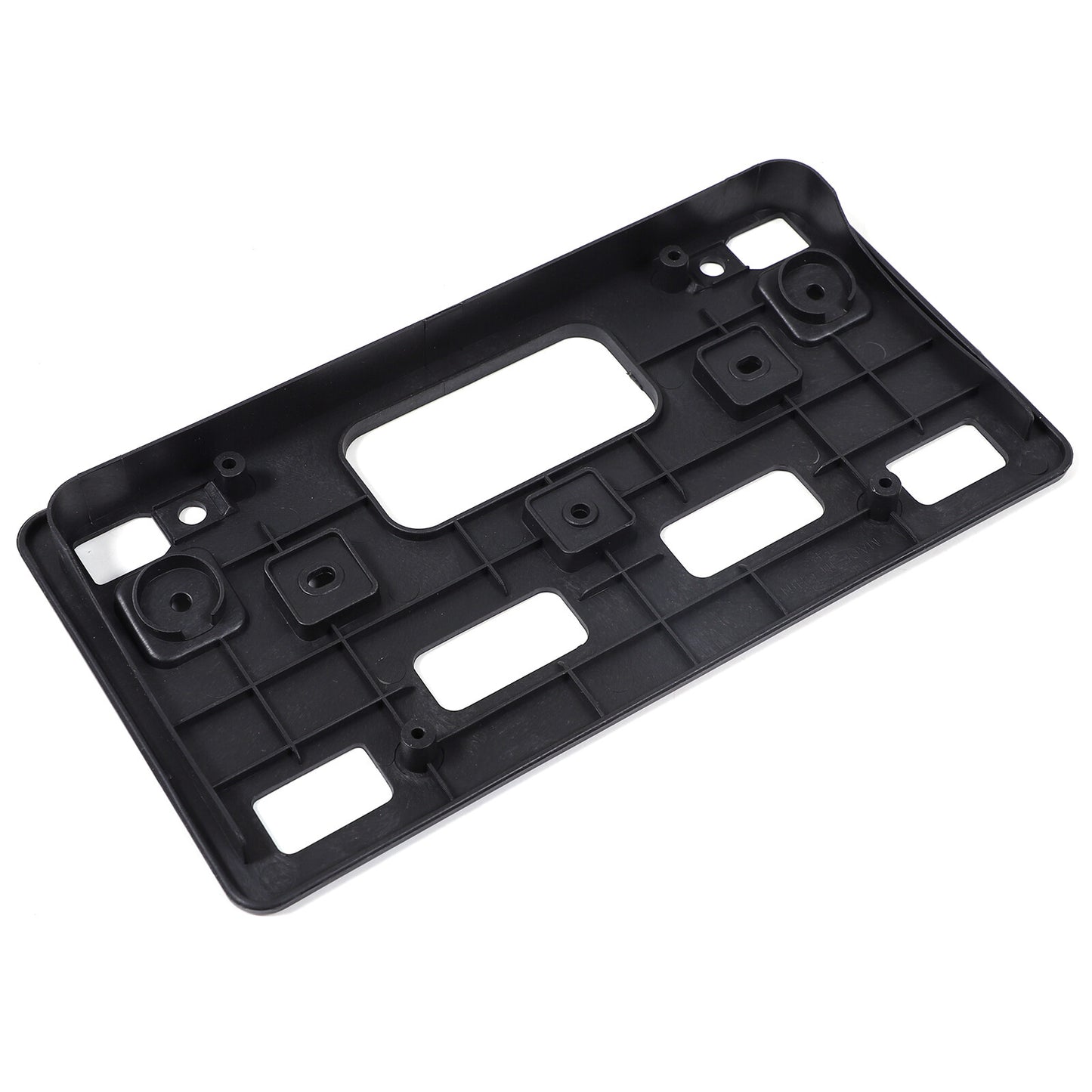 Black front bumper license plate holder for Honda Cvic 2022-2024 sedans. n