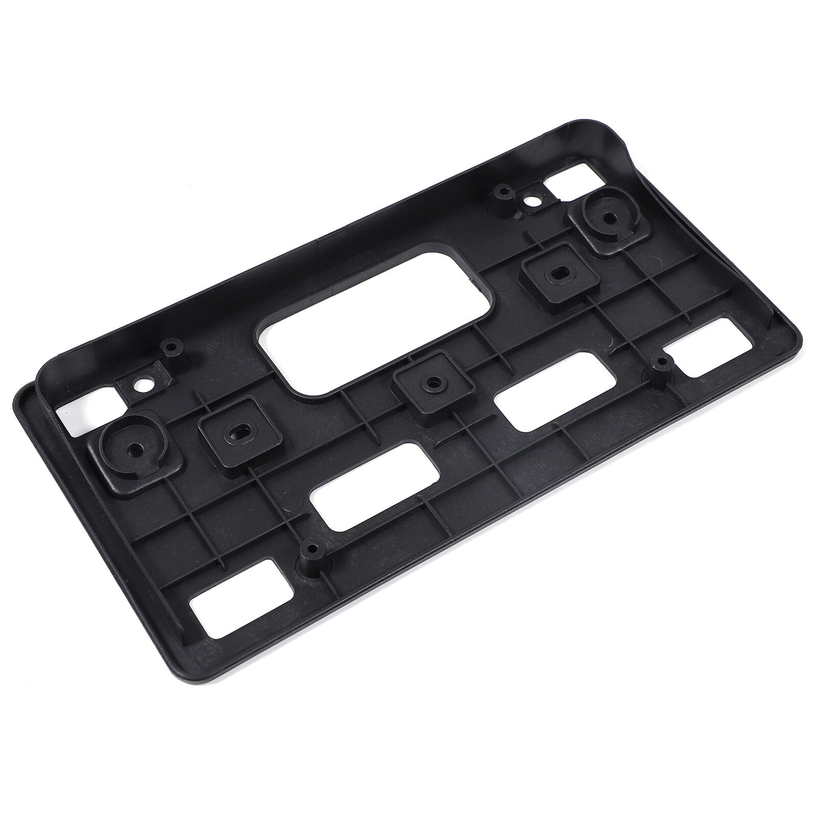 Black front bumper license plate holder for Honda Cvic 2022-2024 sedans. n