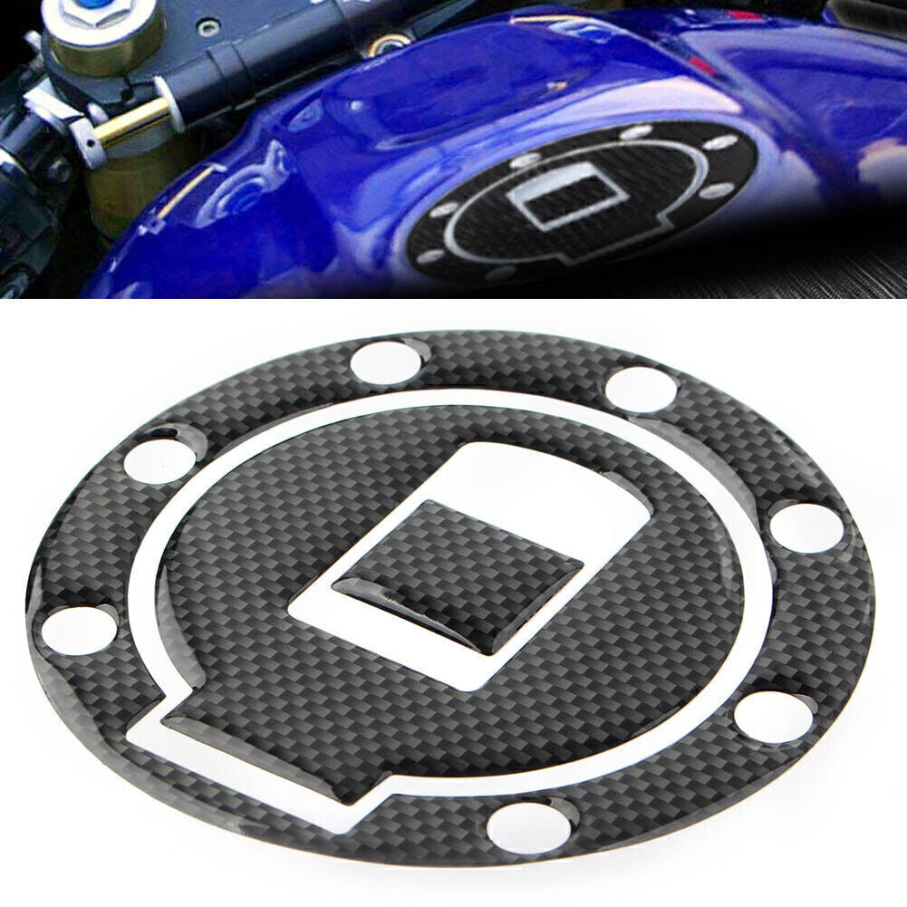 Tank Cap Gas Cover Pad Fit for Yamaha R1/R6/600 YZF/FZR/FJ/FJR Perforated 98-99