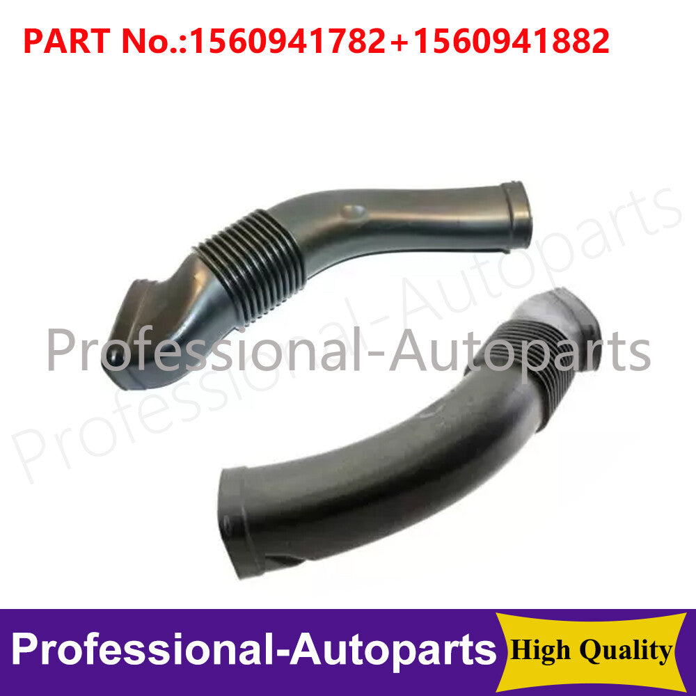 1Pair Left& Right Air Intake Hose Pipe Fit for Mercedes-Benz S W221 AMG Q