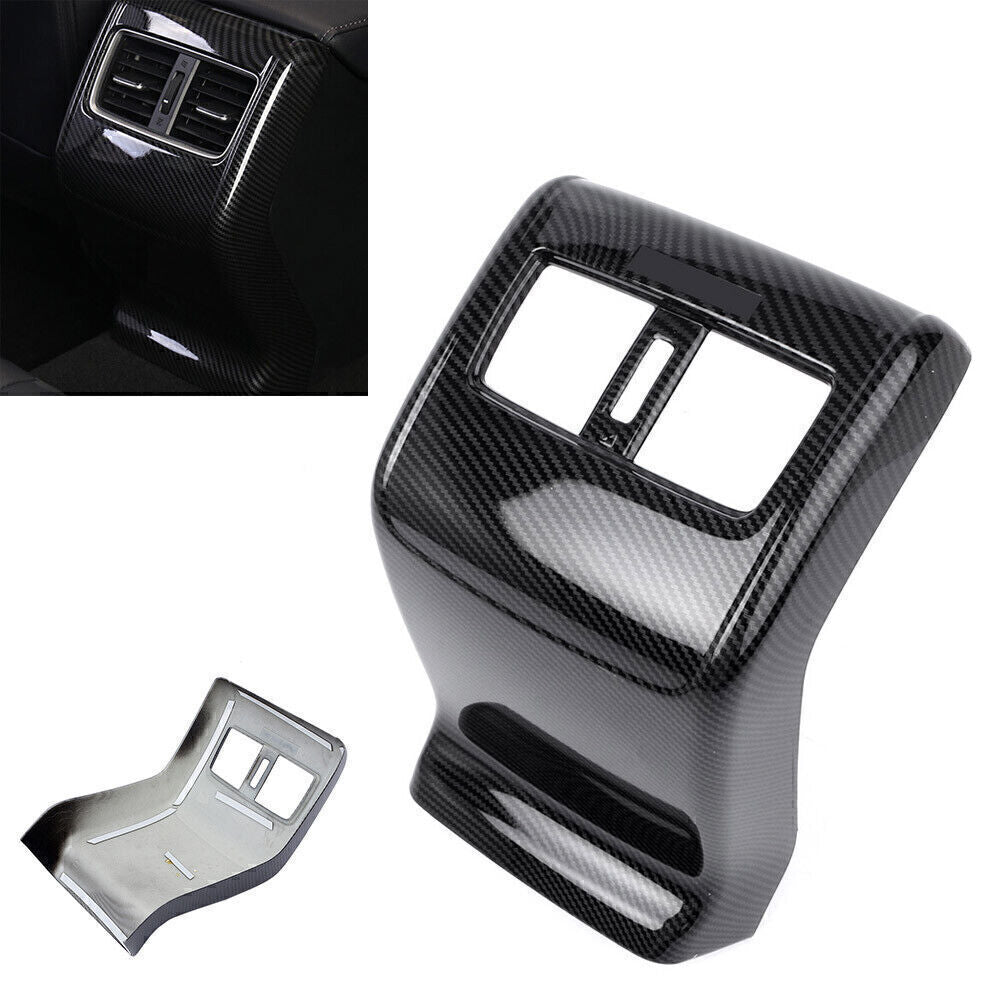 ABS Plastic Rear Armrest Box Air Vent Outlet Cover Trim Fit 2018 for Honda Accord