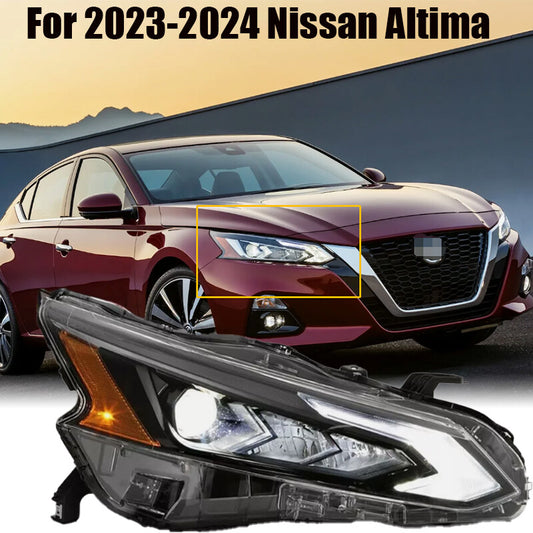 Full LED Projector Headlight For 2023-2024 Altima Headlamp Passenger Side n