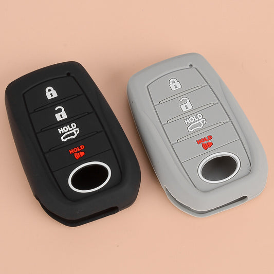 Kit 4 Button Remote Key Cover Fit for Toyota for Corolla Crown for Land Cruiser Venza Q