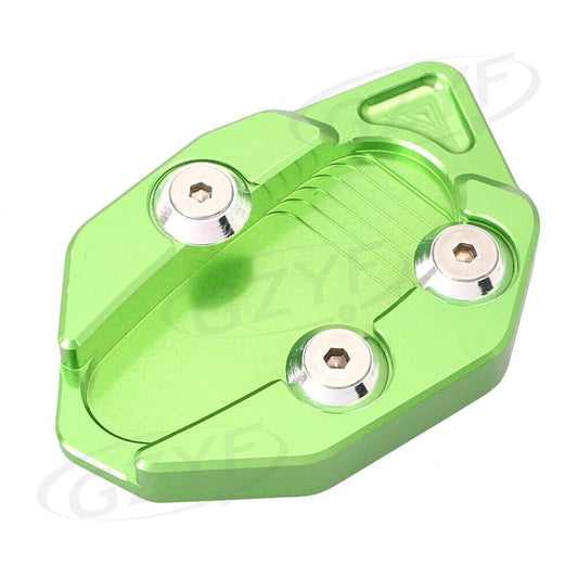 for Yamaha T-MAX 530 2012-2015 14 Green Dirt Bike Kickstand Side Stand Plate Pad Q