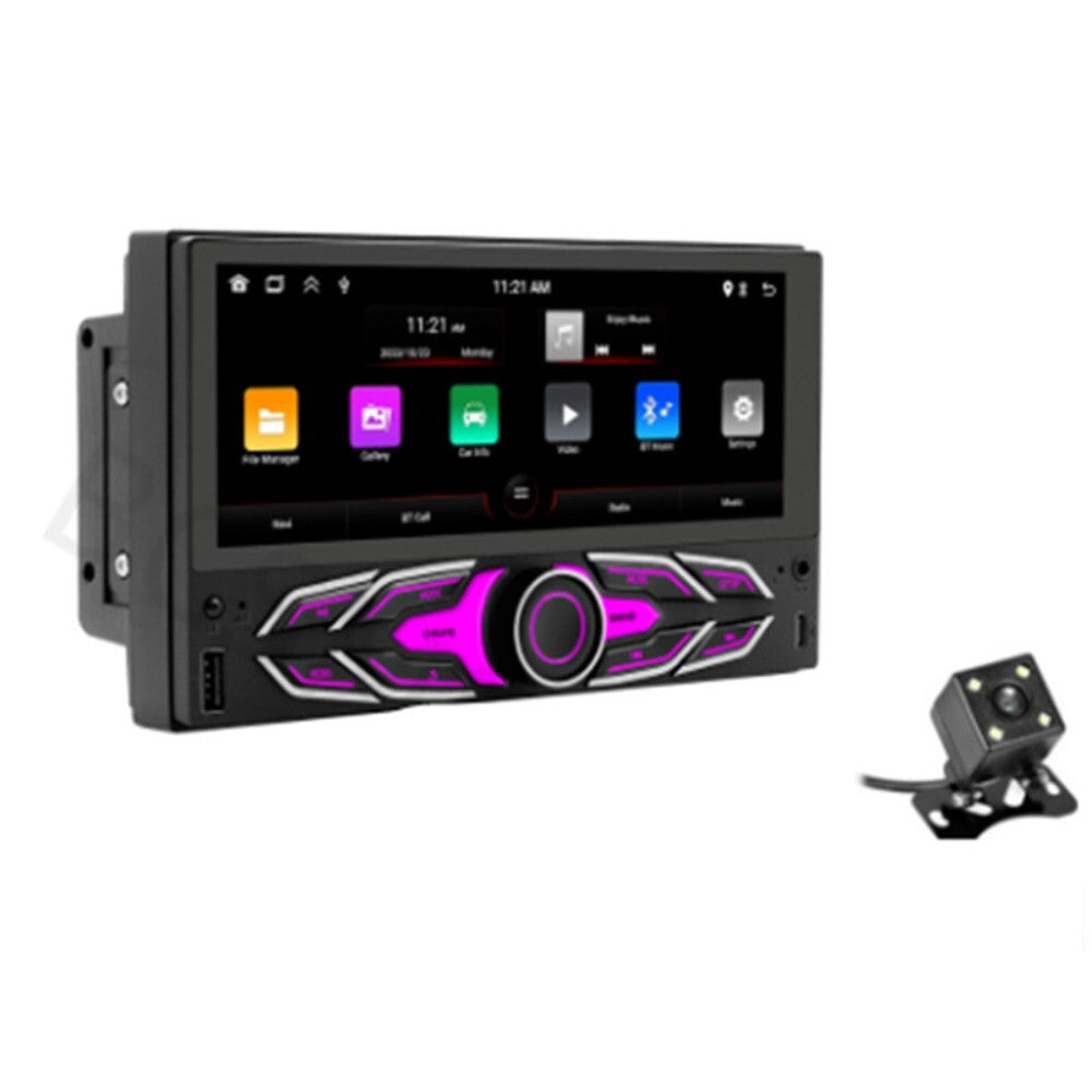 Rotatable 10.1 Android 13 Car Stereo Radio 2Din Touch-Screen GPS Wifi Head Unit n