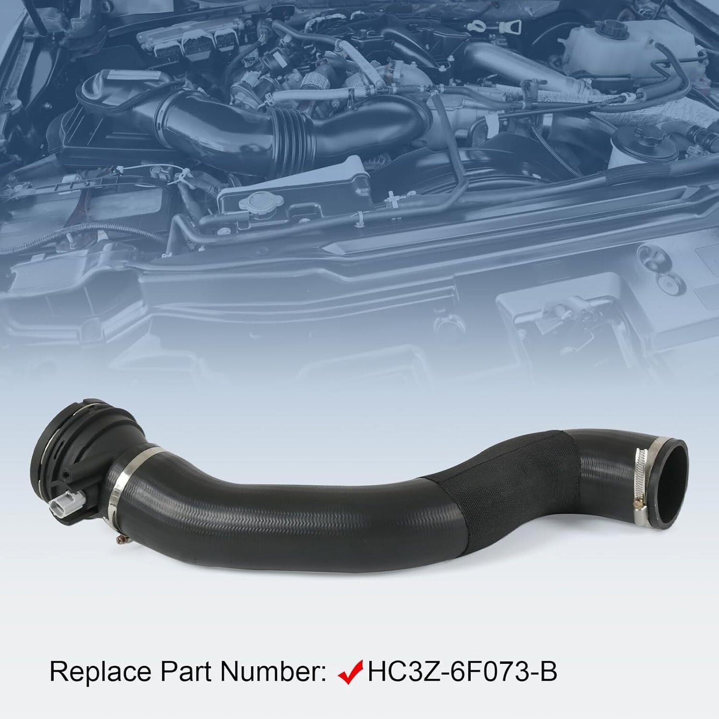 Turbo intercooler socket hose for 2017-2019 for Ford F250 F350 6.7 diesel