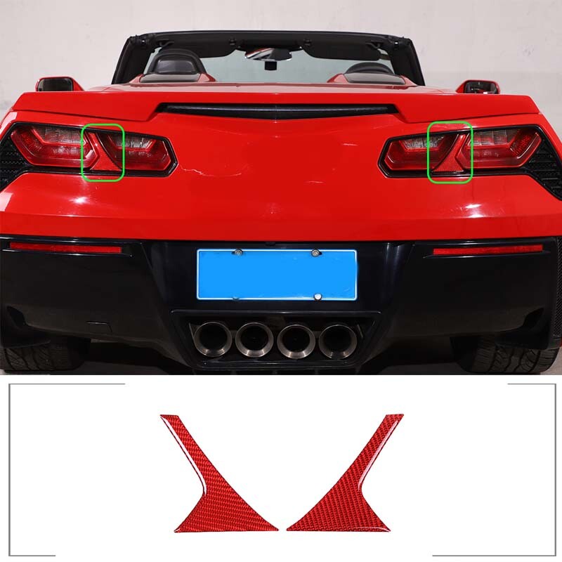 ABS Sport Red Steering Wheel Button Trim Frame for Corvette C6 2005 - 2013