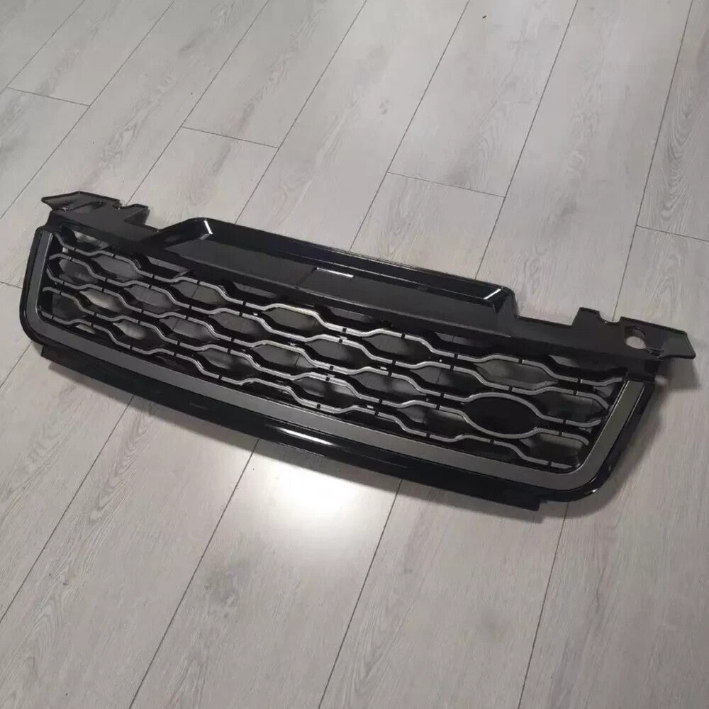 Gray Front Bumper Grille Side Air Vents Trim Fit for Range Rover Sport 2018-2022