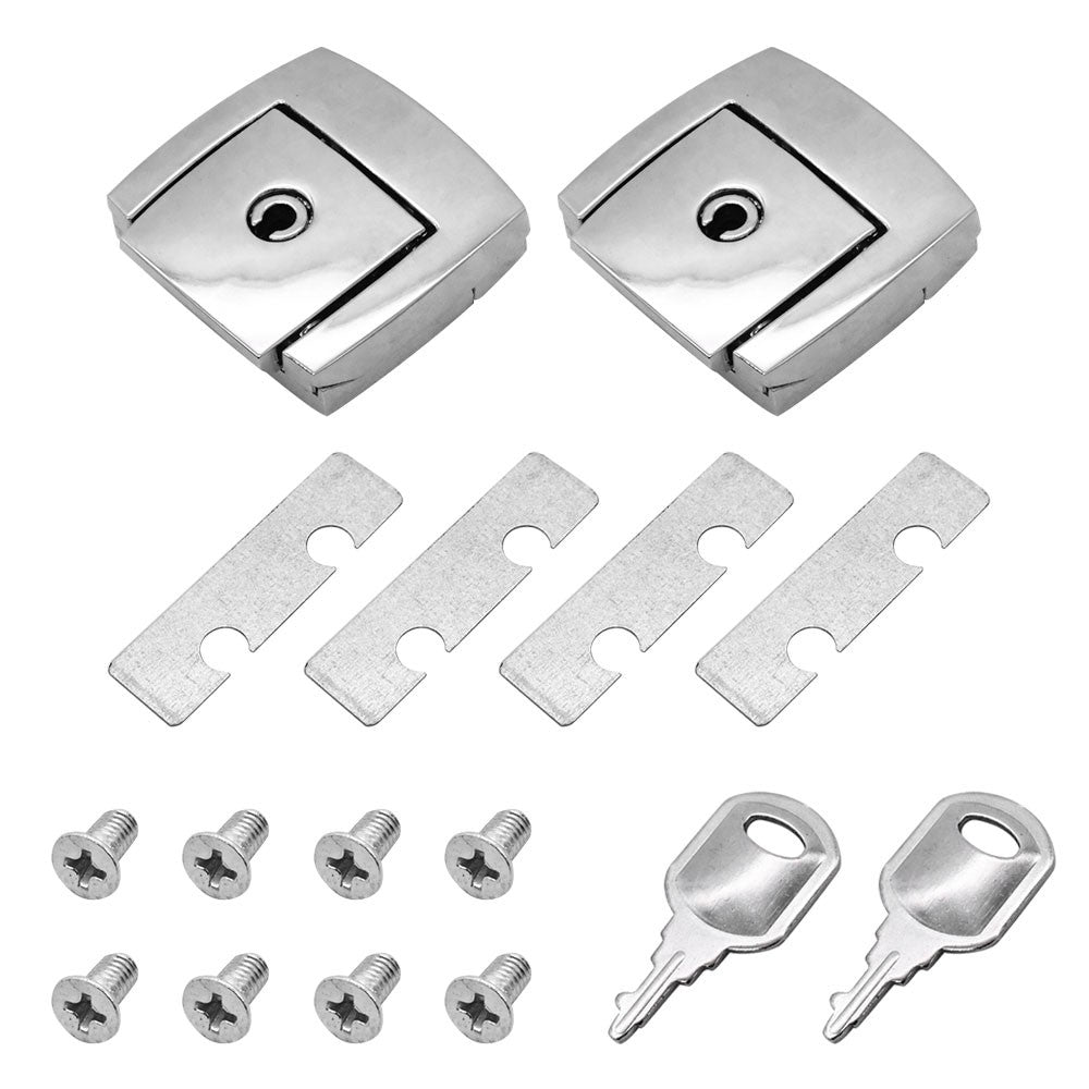 2x Tour Pack Latches Lock Razor Chopped for Harley Road Glide FLTRX 2015-2018 Q