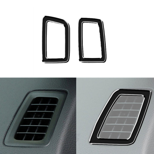 Interior Piano Black Dashboard Air Outlet Trim Cover for Honda Accord 2013-2017