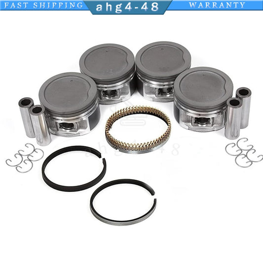 4-piece engine piston kit for 94-04 Tacoma 4Runner T100 2.7L DOHC 3RZFE