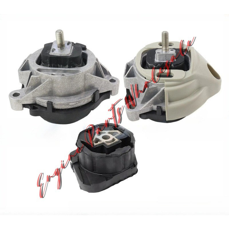3Pcs Engine Mounts 22116785711 for BMW X3/X4 F25 /F26 2011-2018 Q