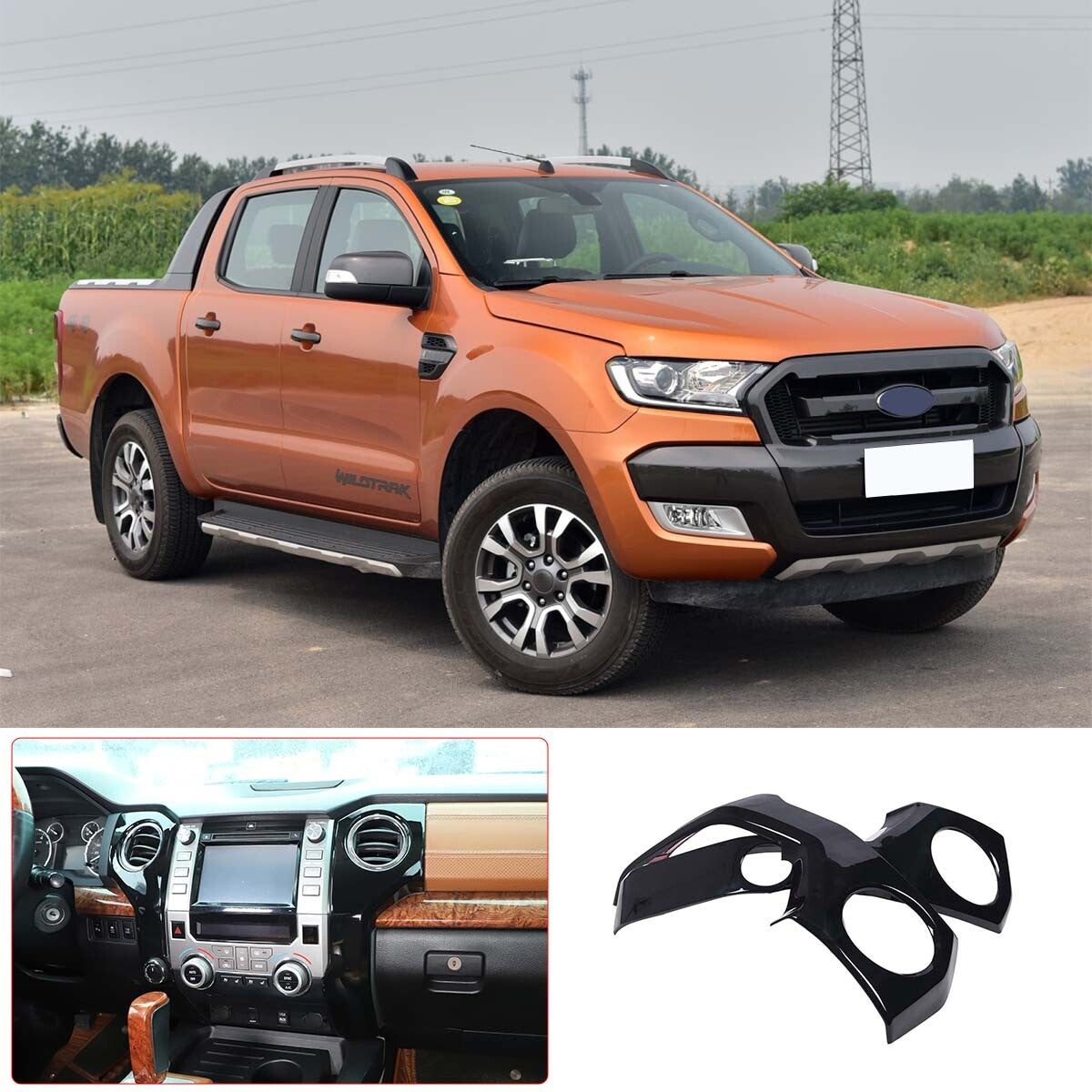 Start stop engine switch button sticker for Land Rover Discovery 2010-2013- v