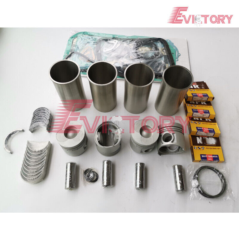 Suitable for DB33A/DB33 rebuild kit piston rings, cylinder liners, gaskets, and bearings.