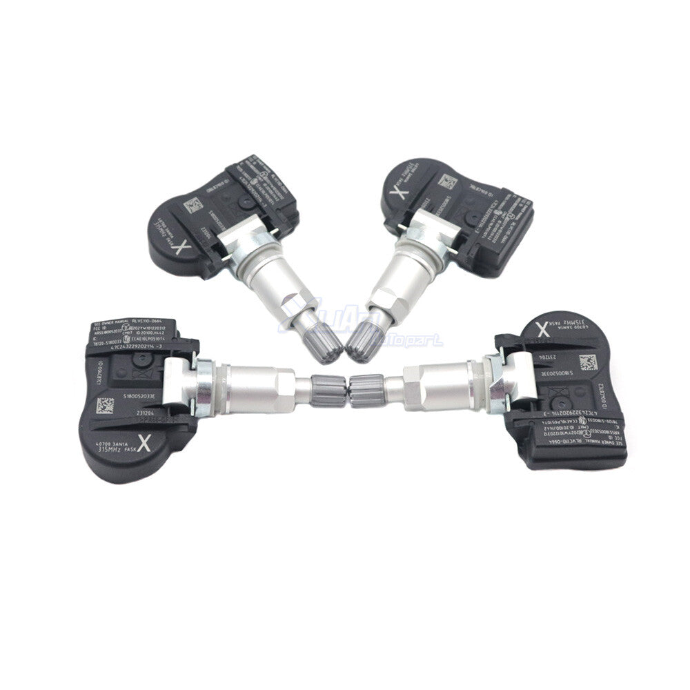 4-pack TPMS tire pressure sensor 40700-3AN1A for Nissan Leaf Sentra Versa 315MHz