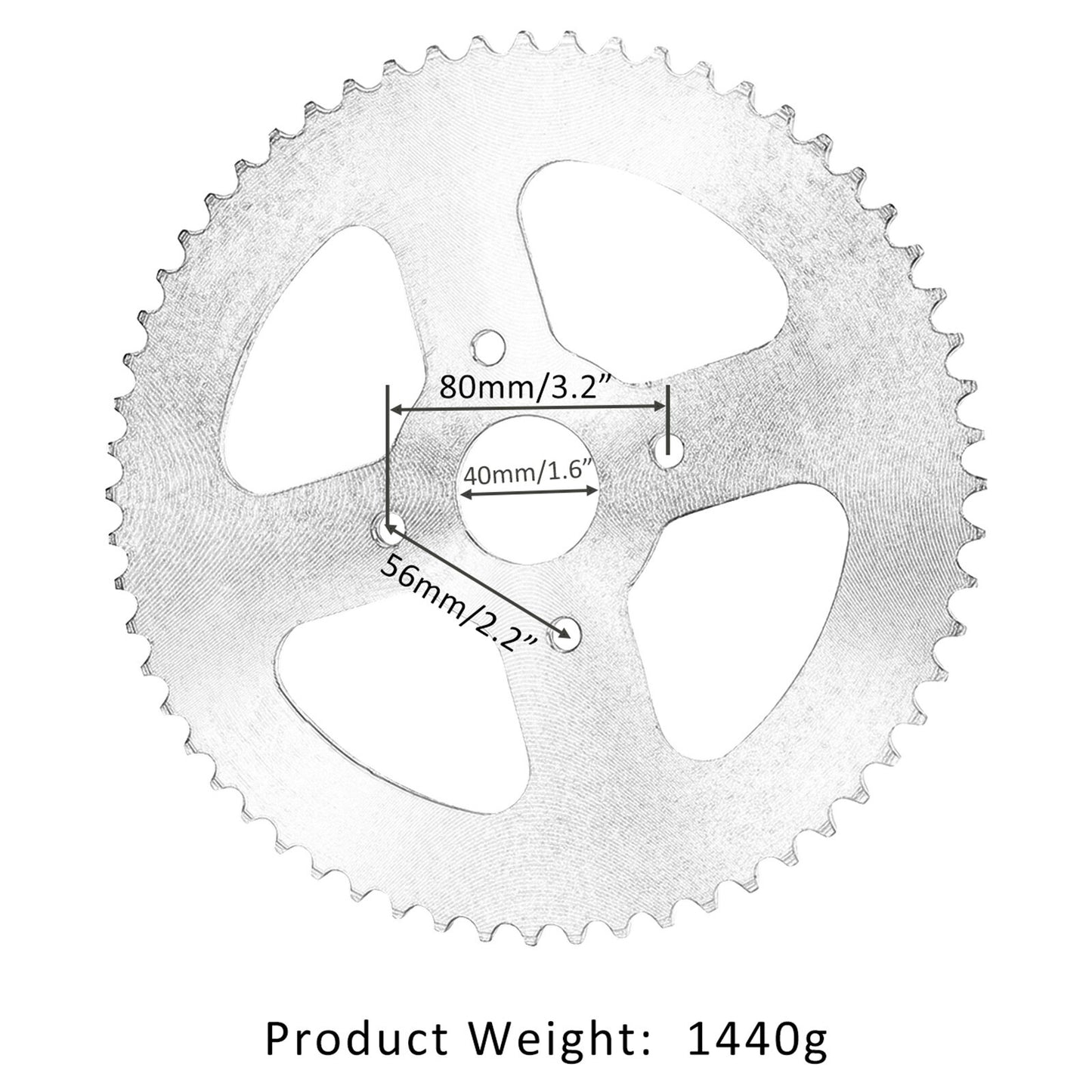 420 chain 16T front and rear sprocket Fo Dirt Pit bicycle all-terrain vehicle four-wheel go-kart Taodao off-road vehicle