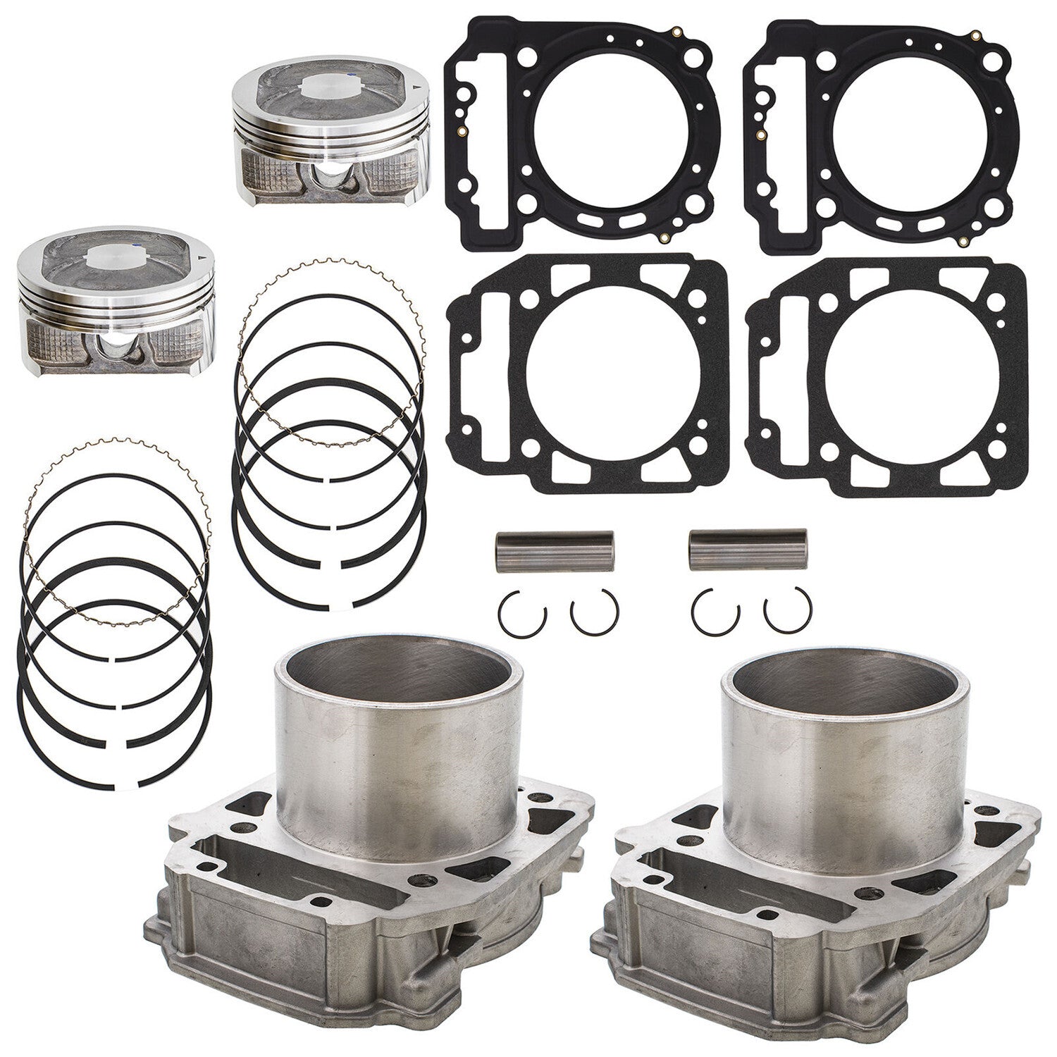 2 Set Cylinder Piston Kit For Bombardier BRP Can-Am Outlander Max 800 06-15