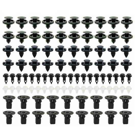 100PCS Vehicle Body Retainer Clips Kit Push Type Fasteners for Toyota  for Lexus