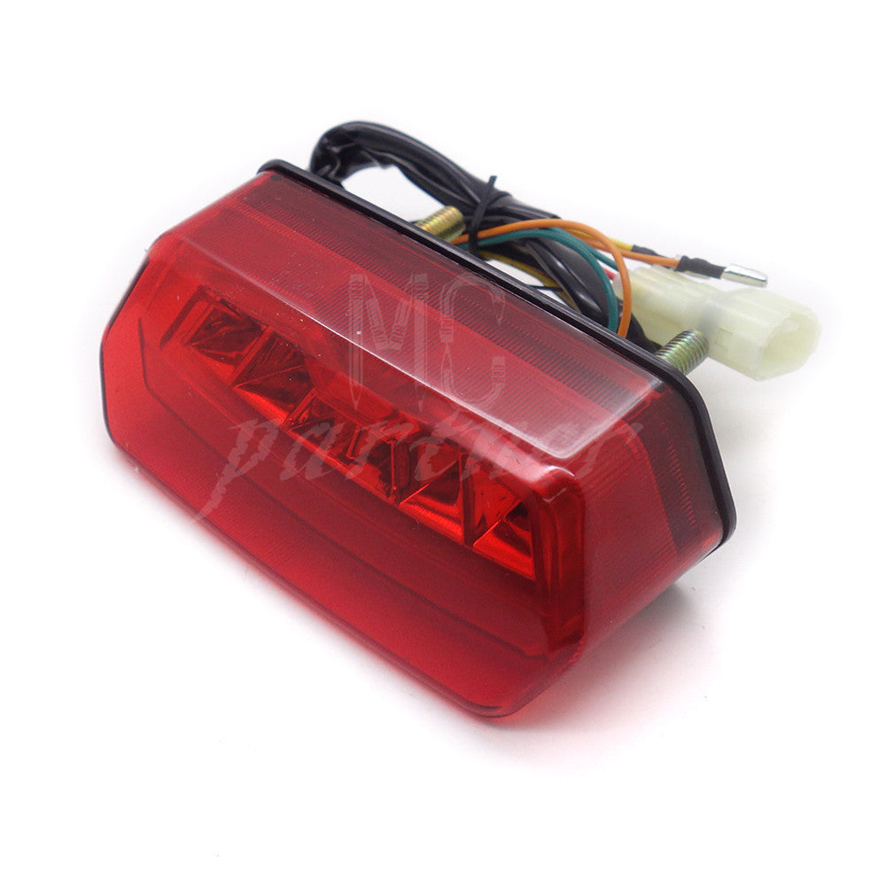 Red Integrated LED Tail Stop Turn Signals Light for Honda Grom 125 MSX 2014-2016 Q