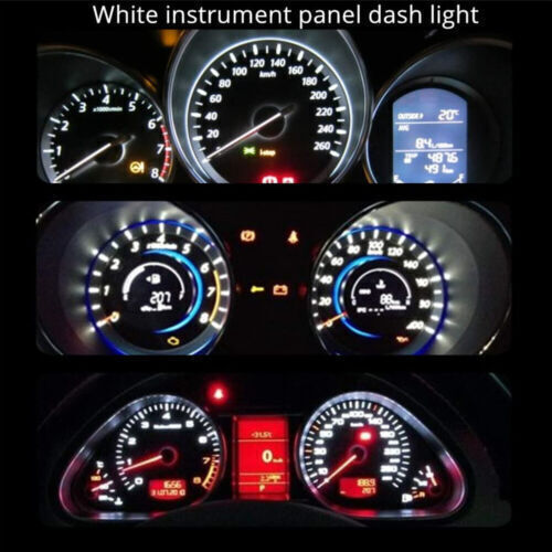 Instrument Cluster LED Bulbs, White, for Chevy for GMC 99-02 Silverado Truck Q