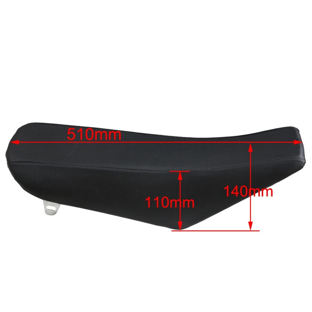 NEW BLACK TTR 110 PLASTICS FAIRING KIT + FOAM for SEAT for YAMAHA TTR110 MOTOCROSS