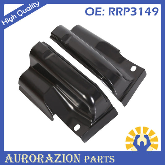 A pair of Crew Cab 4-door steel corner protectors for 2009-2014 F-150s, new, black. n