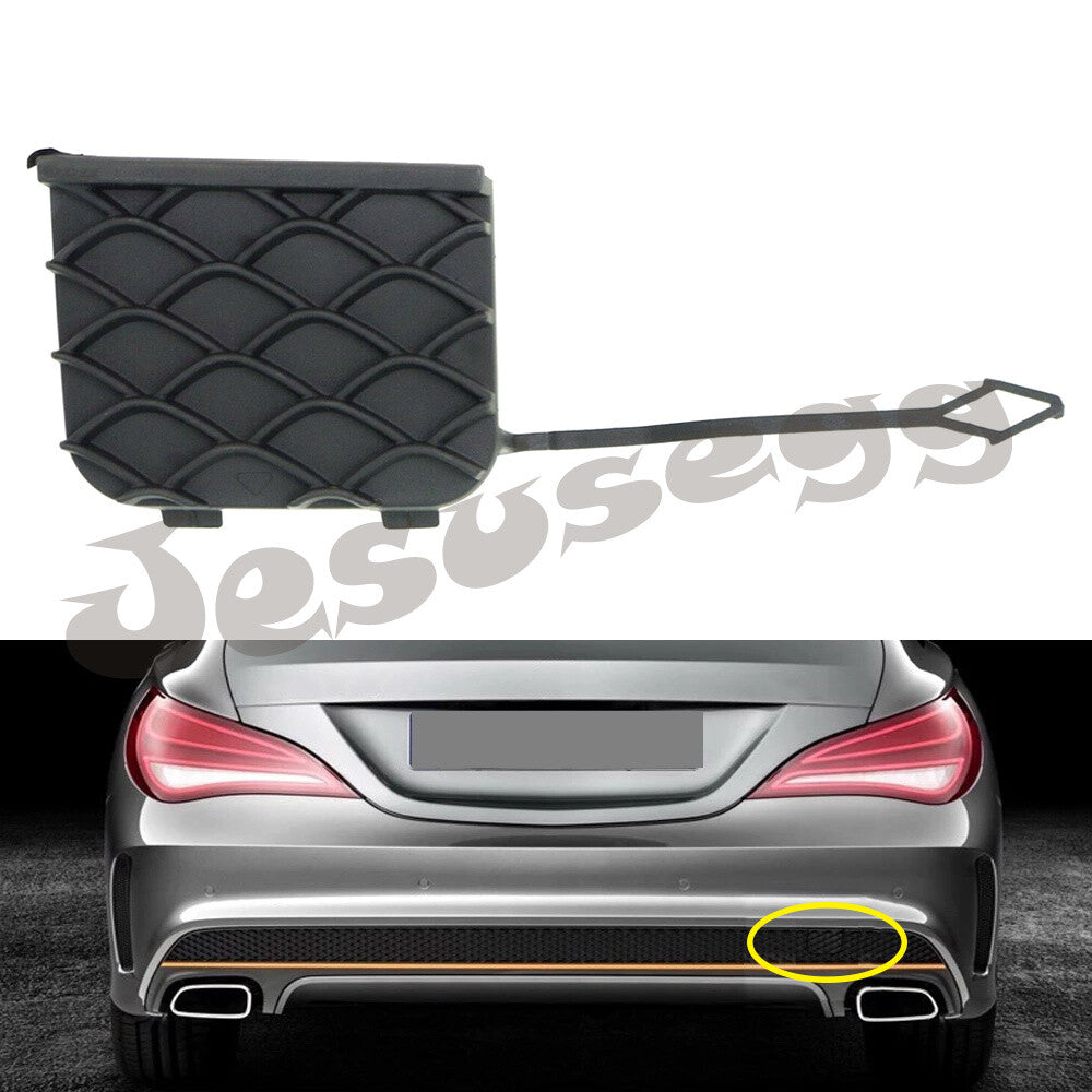 Fit for Mercedes-Benz CLA250 CLA45 AMG Rear Bumper Tow Hook Cap Cover Eye Access