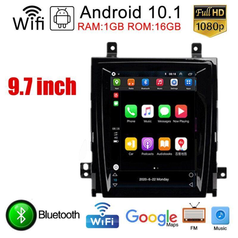 Radio, GPS navigation, Android 10.1, 9.7-inch car stereo player for 2007-14 for Cadillac Escalad. n