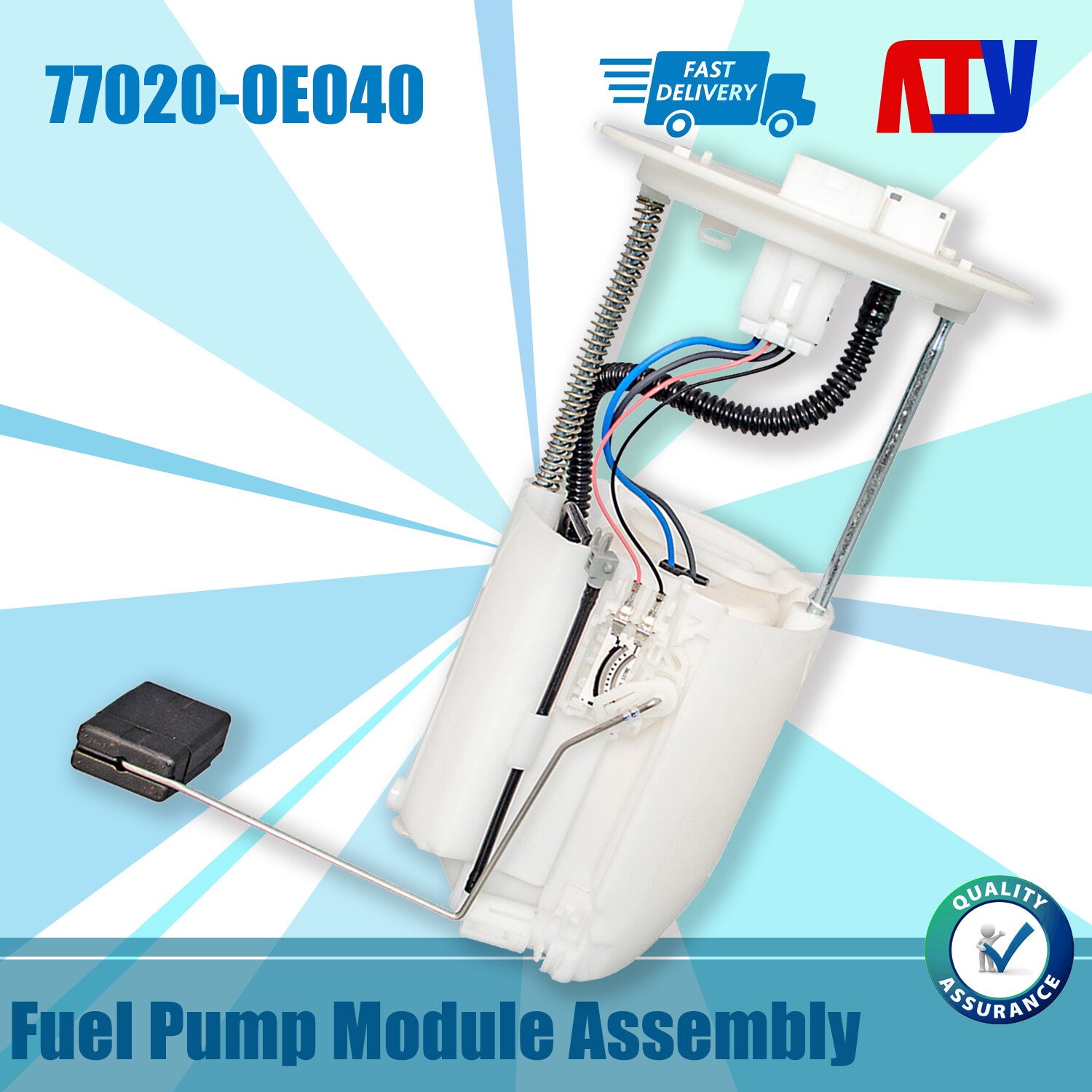 Fuel Pump Module Assembly 77020-0E040 Fits 2008-2014 for Toyota Highlander 3.5L
