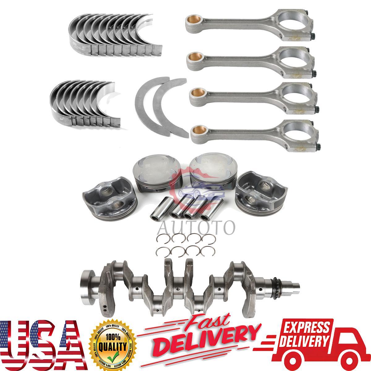 Engine Crankshaft - Pistons Rings 23041-2E100 Connecting Rod Bearing for Hyundai