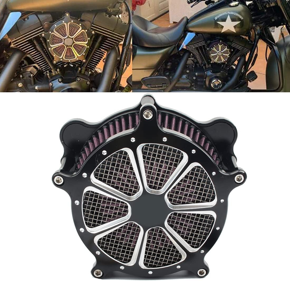 Air purifier intake filter kit for Harley Touring Dyna Road King Street Glide- n