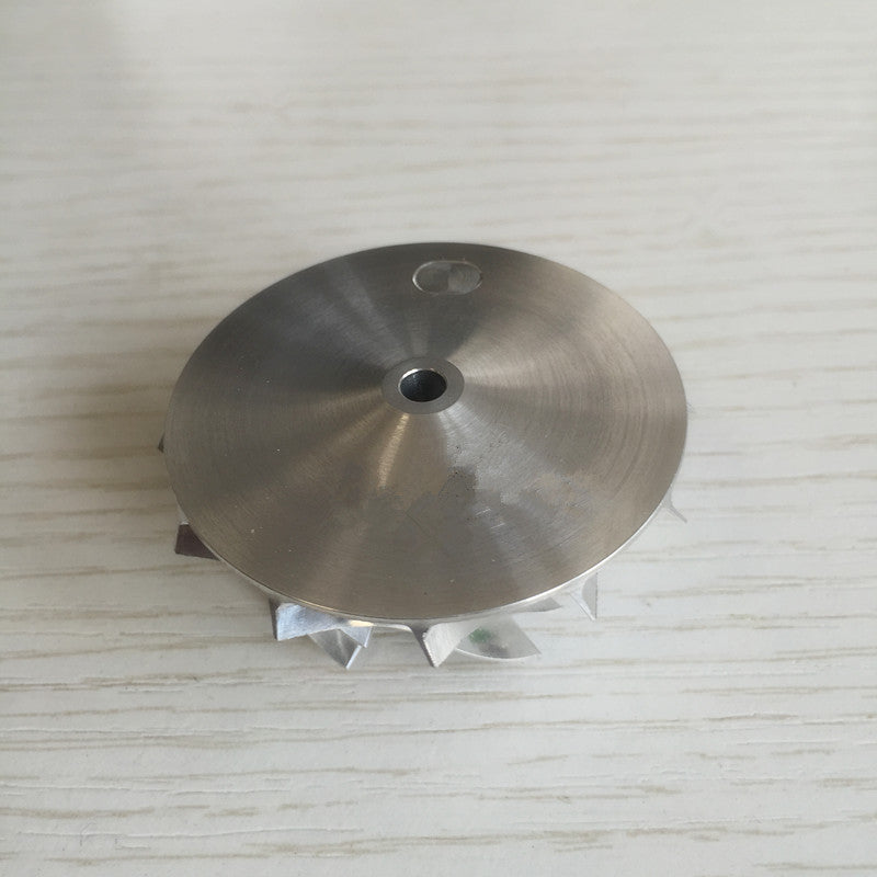 TD03 10T 35.57/46.00mm 6+6 Blade High-Performance Billet Compressor Wheel